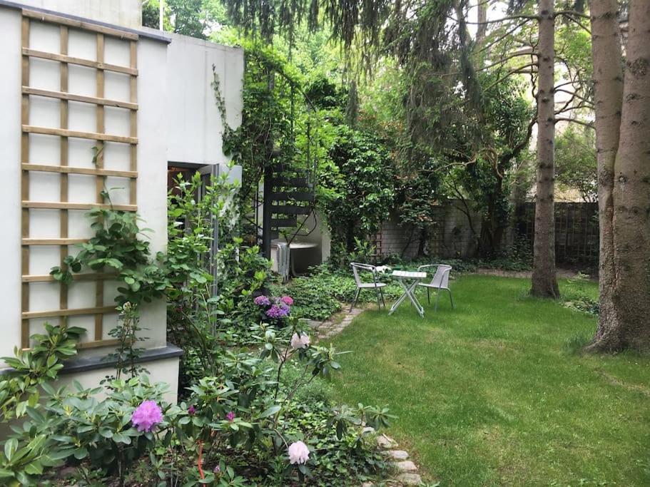 Ground Floor In Villa In Charlottenburg Garden View ベルリン エクステリア 写真